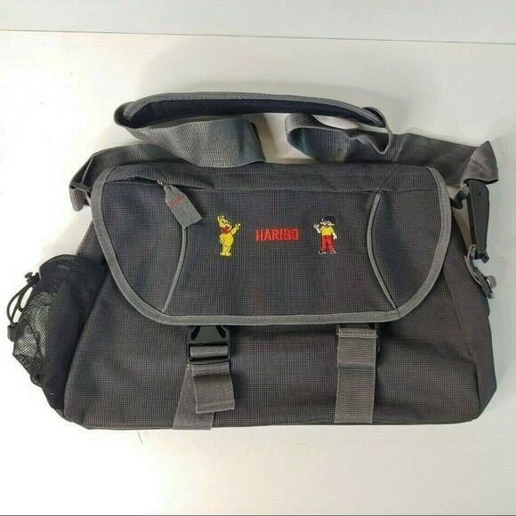 RARE Vintage Haribo gummy bears messenger bag satchel candy nostalgia purse
